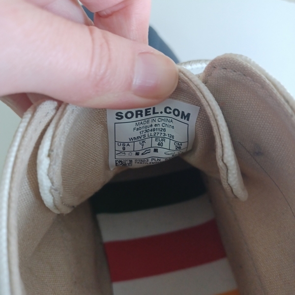 SOREL x HBC Out N About Ankle Duck Boots Limited Edition Women Ivory Sz 9 Fit Sm - Picture 11 of 14